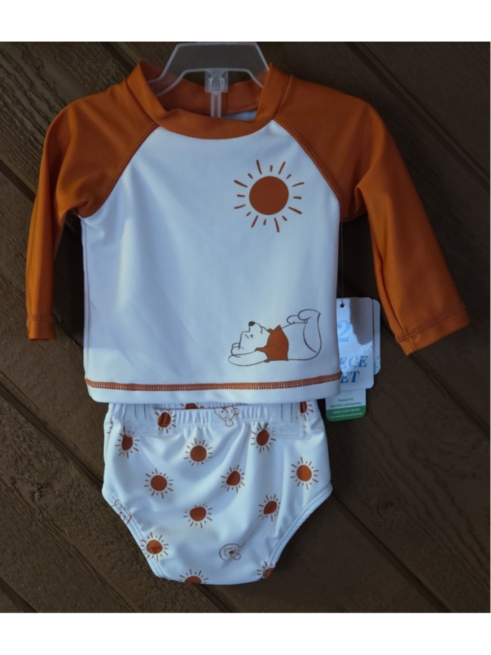 Baby Boy Winnie-the-Pooh swim set